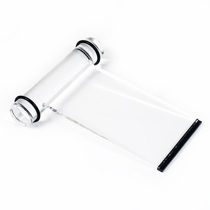 Money Paddle: Lucite with Black O Rings main image
